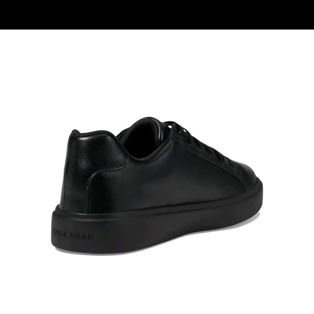 Cole Haan Women’s Grand Crosscourt Daily Leather Sneaker - Black/Black